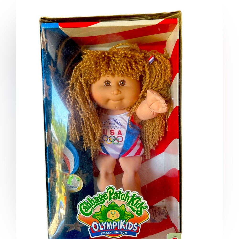 Cabbage patch Olympikids swimming  doll
